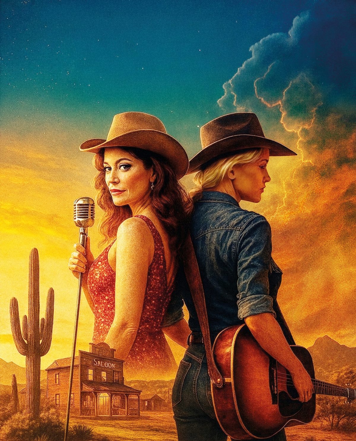 Sterne über Cactus Creek